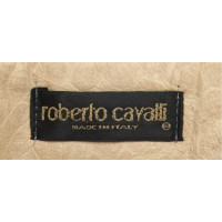 Roberto Cavalli Schal/Tuch aus Baumwolle in Braun