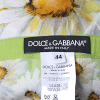 Dolce & Gabbana Gonna a portafoglio con stampa floreale