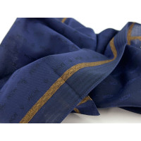 Mcm Scarf/Shawl Cotton in Blue