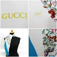 Gucci Sciarpa in Seta in Oro