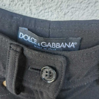 Dolce & Gabbana Hose aus Viskose in Schwarz