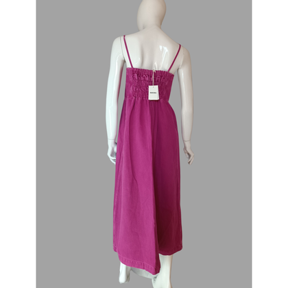 Nanushka  Kleid aus Baumwolle in Rosa / Pink
