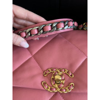 Chanel 19 Bag en Cuir en Rose/pink