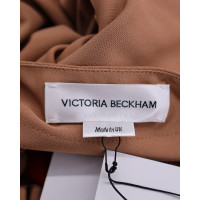 Victoria Beckham Jurk Viscose in Beige