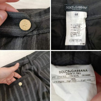 Dolce & Gabbana Hose aus Wolle in Grau