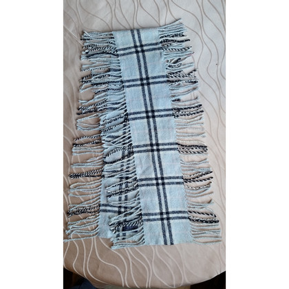 Burberry Schal/Tuch aus Wolle in Blau