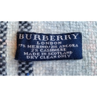 Burberry Sjaal Wol in Blauw