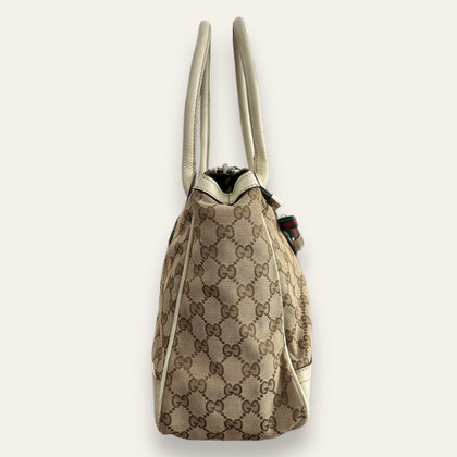 Gucci Sac fourre-tout en Cuir en Beige