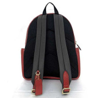 Coach Backpack Leather in Red