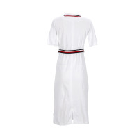 Tommy Hilfiger Kleid aus Baumwolle in Weiß