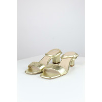 Sandro Sandals Leather in Gold