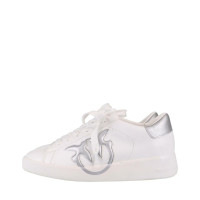 Pinko Chaussures de sport en Cuir en Blanc