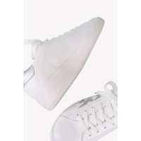 Pinko Chaussures de sport en Cuir en Blanc
