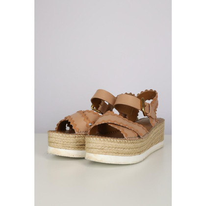 See By Chloé Sandals Leather in Brown