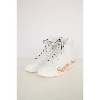 See By Chloé Chaussures de sport en Cuir en Blanc