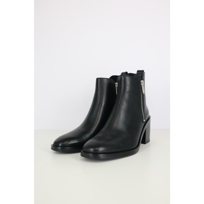 Piazza Sempione Ankle boots Leather in Black