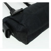 Versace Shoulder bag Canvas in Black