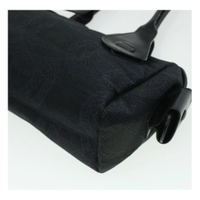 Versace Shoulder bag Canvas in Black