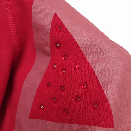 Armani Jeans Oberteil aus Baumwolle in Rot
