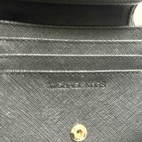 Michael Kors Fulton Flap Bag Leer in Zwart