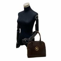 Versace Handbag Leather in Brown