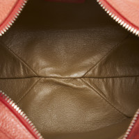 Bulgari Handbag Leather in Fuchsia