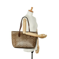 Coach Tote bag Canvas in Brown