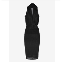 Balenciaga Kleid aus Viskose in Schwarz