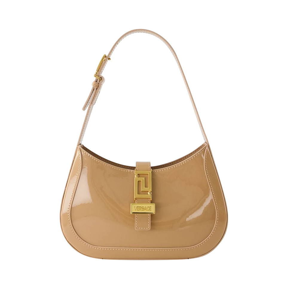 Versace Shoulder bag Leather in Brown