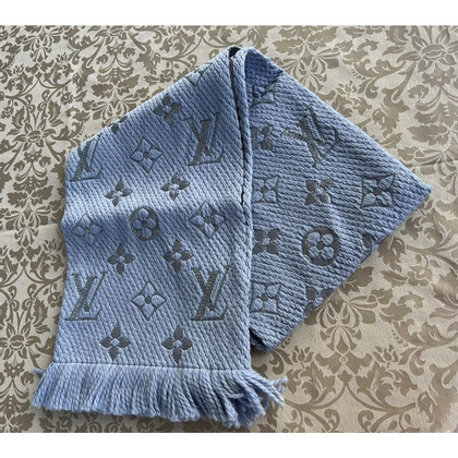 Louis Vuitton Sjaal Wol in Blauw