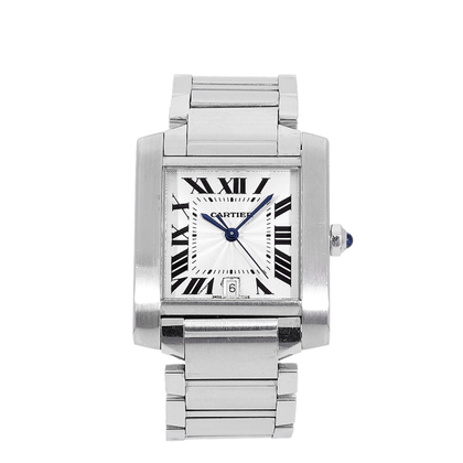 Cartier Tank Staal