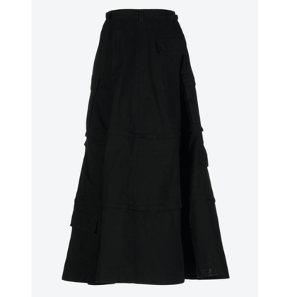 Balenciaga Skirt Cotton in Black