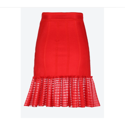 Alexander McQueen Skirt in Red