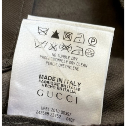 Gucci Echarpe/Foulard en Coton en Bleu