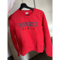 Kenzo Top Cotton in Red