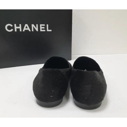 Chanel Chaussures compensées en Noir