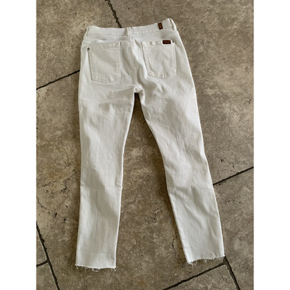 7 For All Mankind Jeans aus Baumwolle in Weiß