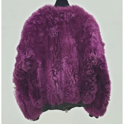 Tom Ford Giacca/Cappotto in Pelliccia in Viola