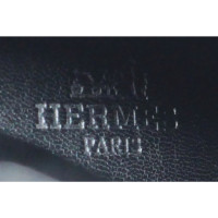 Hermès Stiefeletten aus Wildleder in Beige