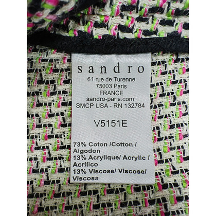 Sandro Jacke/Mantel aus Baumwolle