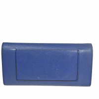 Céline Täschchen/Portemonnaie aus Leder in Blau