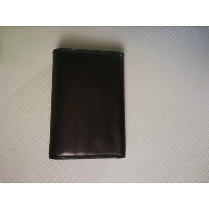 Missoni Täschchen/Portemonnaie aus Leder in Schwarz