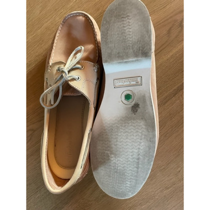 Timberland Sneakers aus Leder in Nude
