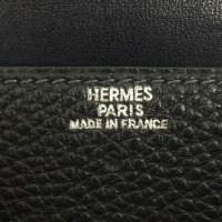 Hermès Dogon aus Leder in Schwarz