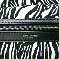 Yves Saint Laurent Sac à dos en Toile en Noir