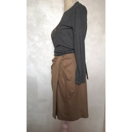 Pinko Skirt Wool in Brown