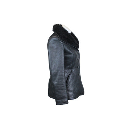 Dior Jacket/Coat Leather in Black
