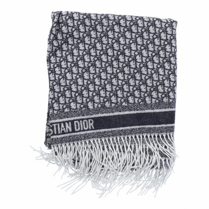 Dior Schal/Tuch aus Kaschmir in Blau