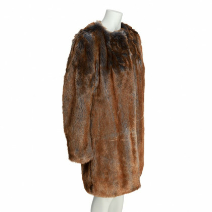 Dries Van Noten Jacket/Coat in Brown