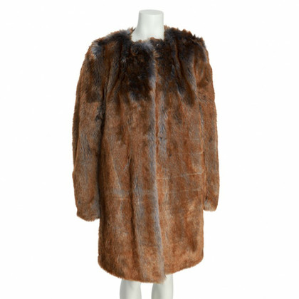 Dries Van Noten Jacket/Coat in Brown